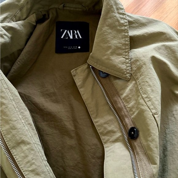 Zara ZW Collection Cargo Parka - Picture 8 of 10
